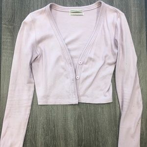 Lavender Half Sweater
